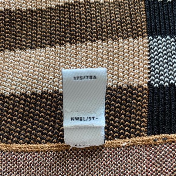 Burberry authentic Check Cotton Silk Blend Jacquard Skirt - Picture 5 of 7